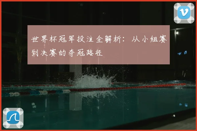 世界杯冠军投注全解析：从小组赛到决赛的夺冠路径