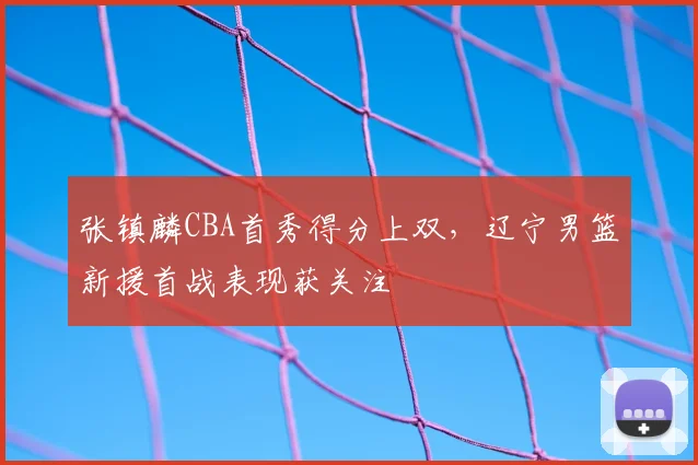 张镇麟CBA首秀得分上双,辽宁男篮新援首战表现获关注